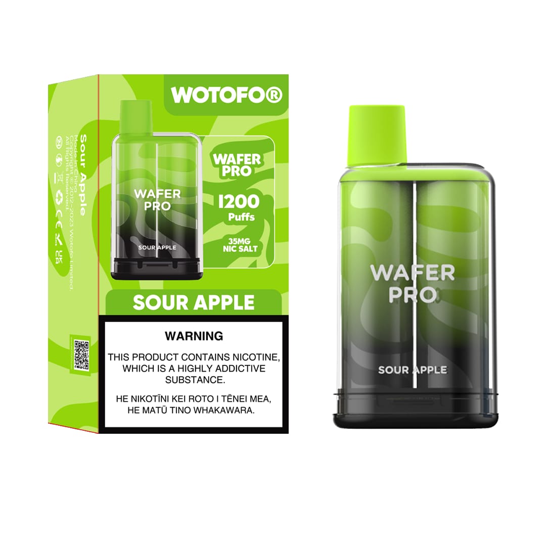 Wotofo Wafer Pro 1200 puffs ( Pack of 10)