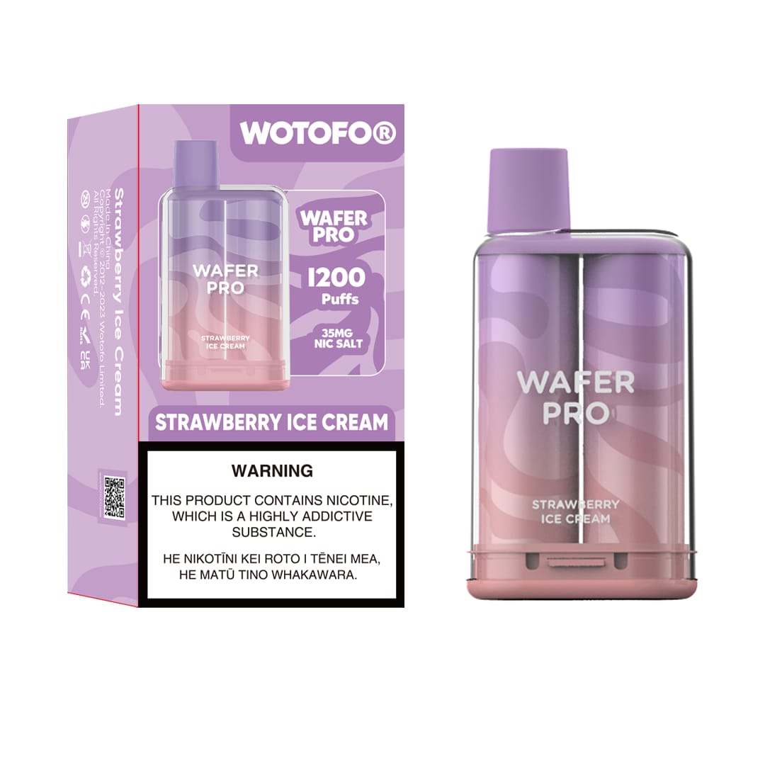 Wotofo Wafer Pro 1200 puffs ( Pack of 10)